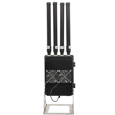 4 Band Signal Suppression System 450-1500MHz 50W/Band For Drone Defense