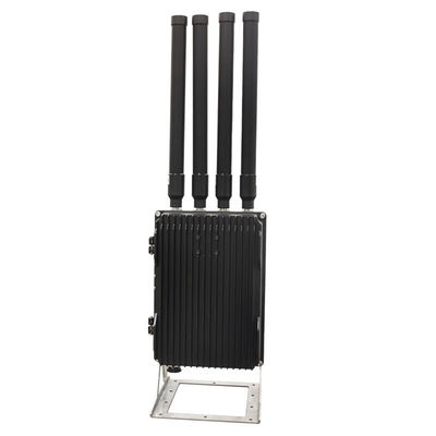 Αγορά Αλουμινένιο περιβλήματα αντι FPV συσκευή Counter Fpv σύστημα καταστολής σήματος 200W διαδικτυακή κατασκευή