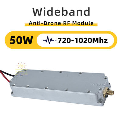 Αγορά Μονάδα 50W GaN RF. Υποστείλτης σήματος κατά των μη επανδρωμένων αεροσκαφών 720-1020MHz. Υψηλής ισχύος Μονάδα RF Drone UAV & FPV. Φορητή και αξιόπιστη λύση κατά των μη επανδρωμένων αεροσκαφών. Εφαρμογές ασφάλειας και παρακολούθησης. διαδικτυακή κατασκευή