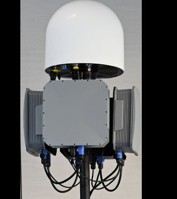Full Frequency 24Hour Unattended Drone Detection System with 70M-6Ghz Fixed Anti Drone Technology and 10KM Jamming Distance