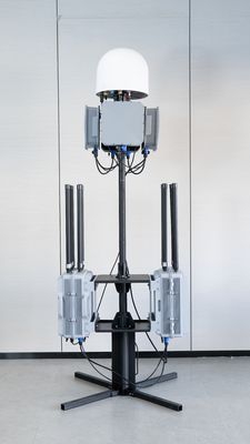 Αγορά Σταθερή συσκευή ανίχνευσης και παρεμβολής drone 70MHz-6GHz με εμβέλεια 10km διαδικτυακή κατασκευή