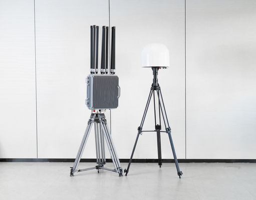 Αγορά Σταθερό εξοπλισμό ανίχνευσης και παρεμβολής μη επανδρωμένων αεροσκαφών με πλήρη ζώνη συχνοτήτων 70MHz-6GHz, 360° ολοκληρωμένη μετάδοση βίντεο FPV και απόσταση ανίχνευσης ≥10km διαδικτυακή κατασκευή