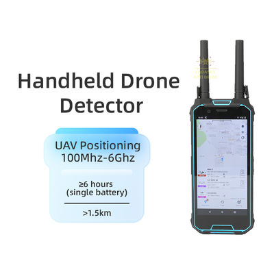 Αγορά 3KM χειροκίνητος ανιχνευτής drone 100M-6Ghz φορητό UAV εντοπιστής 1.5G 2.4G 5.8G GPS συναγερμός εντοπίζει FPV Dji Track θέση πιλότου πτήσης διαδικτυακή κατασκευή
