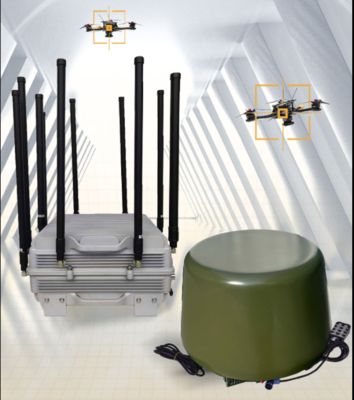 360° Vehicle-mounted Anti Drone System with 1km Range and Customizable Frequency 300MHz-6GHz