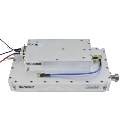 100W GaN RF Power Amplifier Module 300-1500MHz 42dBm Gain