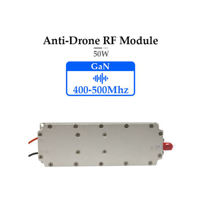 Αγορά Ενισχυτής Ισχύος RF GaN 50W 400–500MHz | Αντι-Drone Jammer Υψηλής Ισχύος | Μεγάλης Εμβέλειας FPV & Άμυνα UAV, Συμπαγής Σχεδίαση, Αποτελεσματική Απαγωγή Θερμότητας για Συστήματα Αντιμετώπισης Drone διαδικτυακή κατασκευή