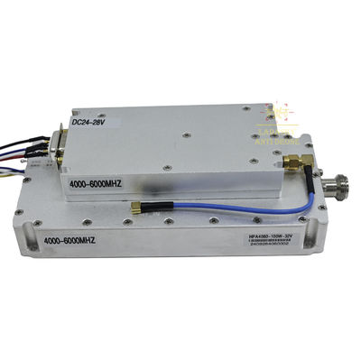 100W GaN RF Amplifier Module 4000-6000MHz for FPV Anti-Drone