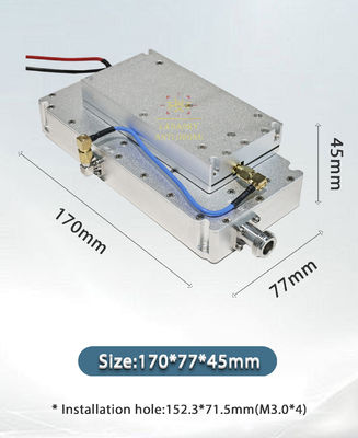 100W GaN RF Power Amplifier Module 1500-2500MHz for Anti-Drone Systems