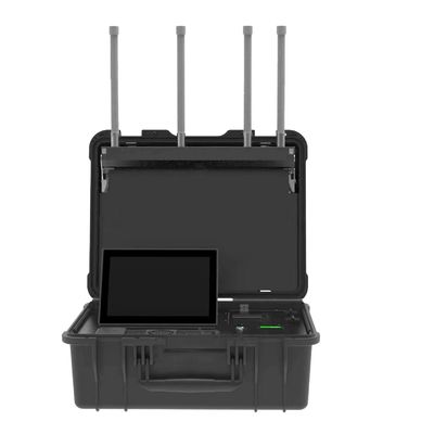 Portable Drone Detector with 5KM Range 900-5.8Ghz Full Band and 360° Full Airspace Coverage Drone Detection System