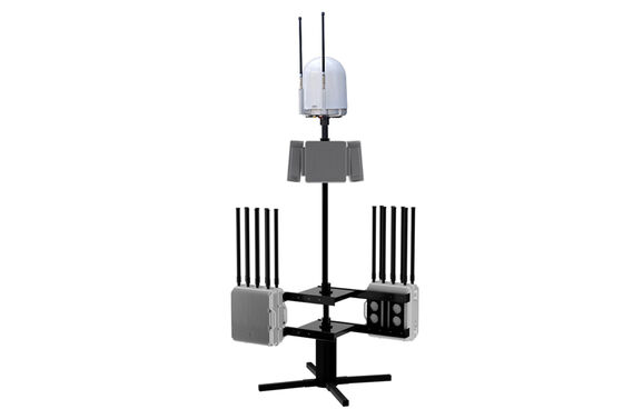 Αγορά 70MHz 6GHz Σταθερό 360° σύστημα κατά των Drones με ολοκληρωμένη ανίχνευση και παρεμβολή για ολοκληρωμένη άμυνα διαδικτυακή κατασκευή