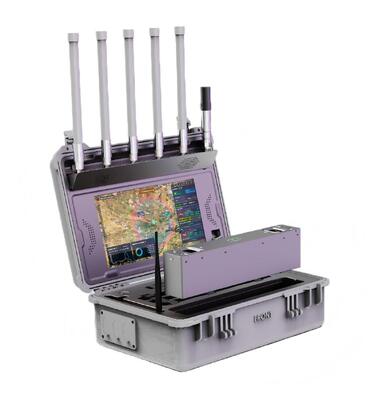 5KM Portable 2-in-1 Detector & Spoofer Anti-Drone System Full frequency for GPS/2.4G/5.2G/5.8G Airport & Prison & Border C-UAV FPV Solution Dji