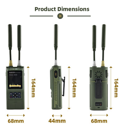 Αγορά 100MHz-8GHz Ultra-Wideband Handheld Drone Detector με καταγραφή βίντεο σε πραγματικό χρόνο και ακριβή εντοπισμό κατεύθυνσης διαδικτυακή κατασκευή
