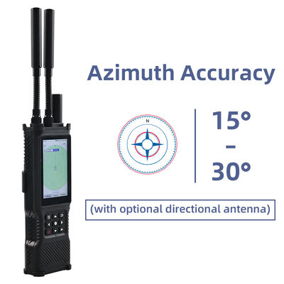 Αγορά Συμπληκτικός χειροκίνητος ανιχνευτής Drone που παρέχει σε πραγματικό χρόνο δονήσεις και ήχους με εύκολη λειτουργία με ένα χέρι και φορητότητα ανίχνευση Drone Anti Drone σύστημα για φορητή χρήση διαδικτυακή κατασκευή