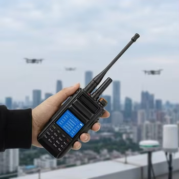 Αγορά Χειροκίνητος ανιχνευτής Drone 300MHz-6200MHz με ανίχνευση σήματος OFDM & FM με εμβέλεια ανίχνευσης 1KM και οπτικό ήχο συναγερμού διαδικτυακή κατασκευή