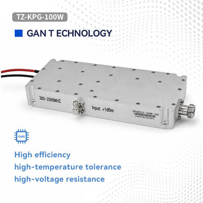 Αγορά Μονάδα ενισχυτή ισχύος RF 300-2500MHz Ενισχυτής υψηλής ισχύος 100W Παροχή συνεχούς ρεύματος 32V για εργαστηριακές δοκιμές ραδιοσυχνοτήτων, Υποστηριζόμενες προσαρμοσμένες συνδέσεις RF διαδικτυακή κατασκευή