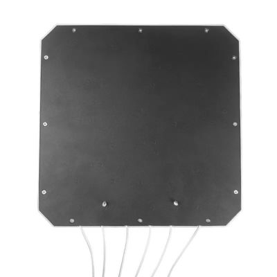Anti Drone System Waterproof Panel Antenna 6 Band 26CM 17dBi MIMO 260x260x40mm