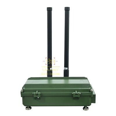 2.4GHz 5.8GHz Counter Fpv Anti Drone Device Vehicle Mounted with High Gain Antenna