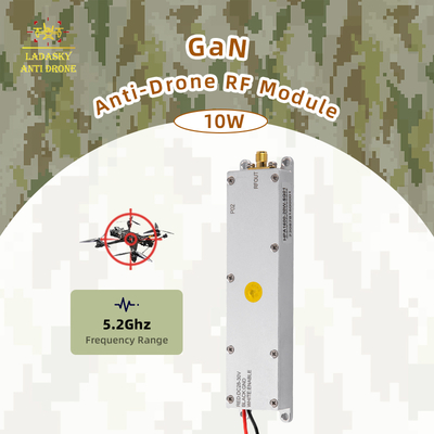 Μονάδα ενισχυτή ισχύος GaN 5.2GHz 10W για εφαρμογές κατά των drones