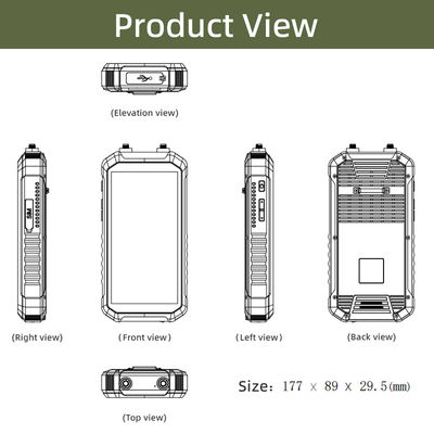 Wireless Handheld Anti-Drone Signal Detector | Real-Time UAV Detection | Accurate Positioning & Multi-Band Coverage | Quick Deployment for Public Safety & Event Security