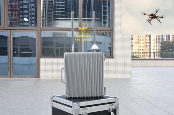 LDK-AY-6 5~20KM Αρθρωτό Σύστημα Παραπλάνησης GNSS Drone Πολλαπλών Ζωνών που Υποστηρίζει Συστήματα GPS BDS GLONASS και Galileo για Αντι-drones