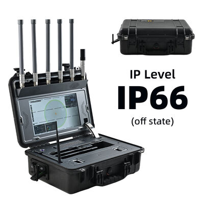 5KM 100-6000MHz ολοκληρωμένη πλατφόρμα παρακολούθησης σήματος UAV και προσομοίωσης πλοήγησης